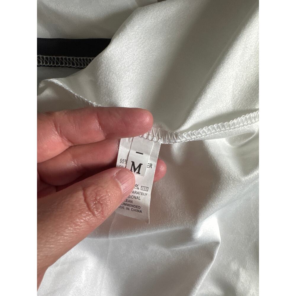 Maxi Summer Dress Black and White size M - Picture 6 of 6